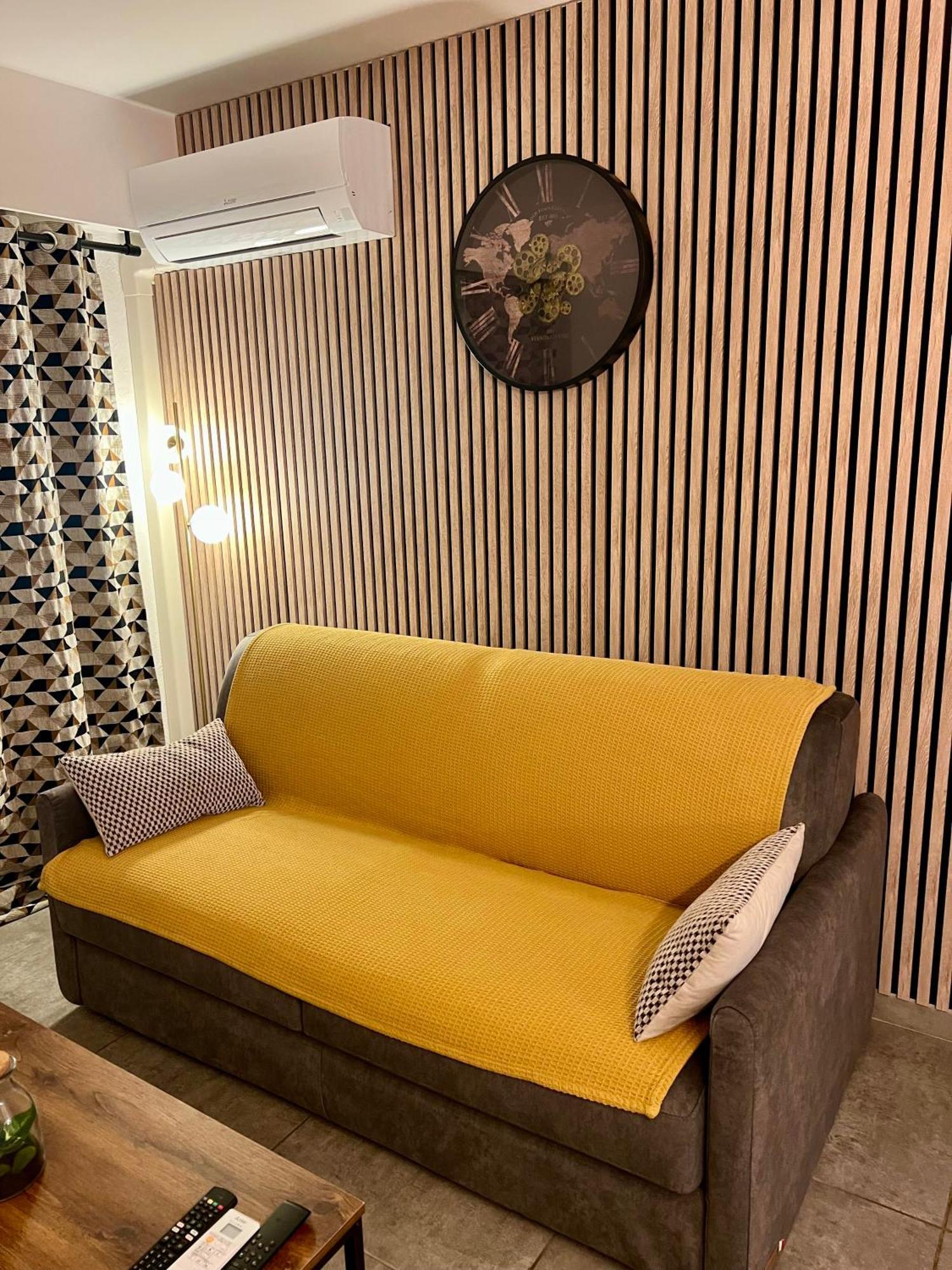 Studio Climatise, Cosy Et Calme Au Centre Ville Antibes Eksteriør bilde